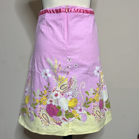 Star City Pink Flower Skirt - Picture 4 of 7